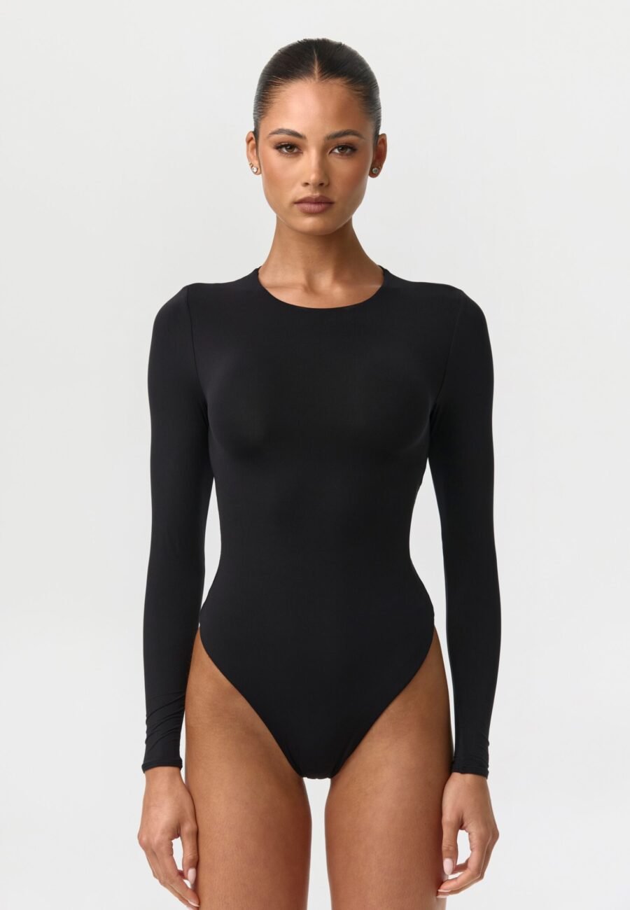 Naked Crewneck Bodysuit