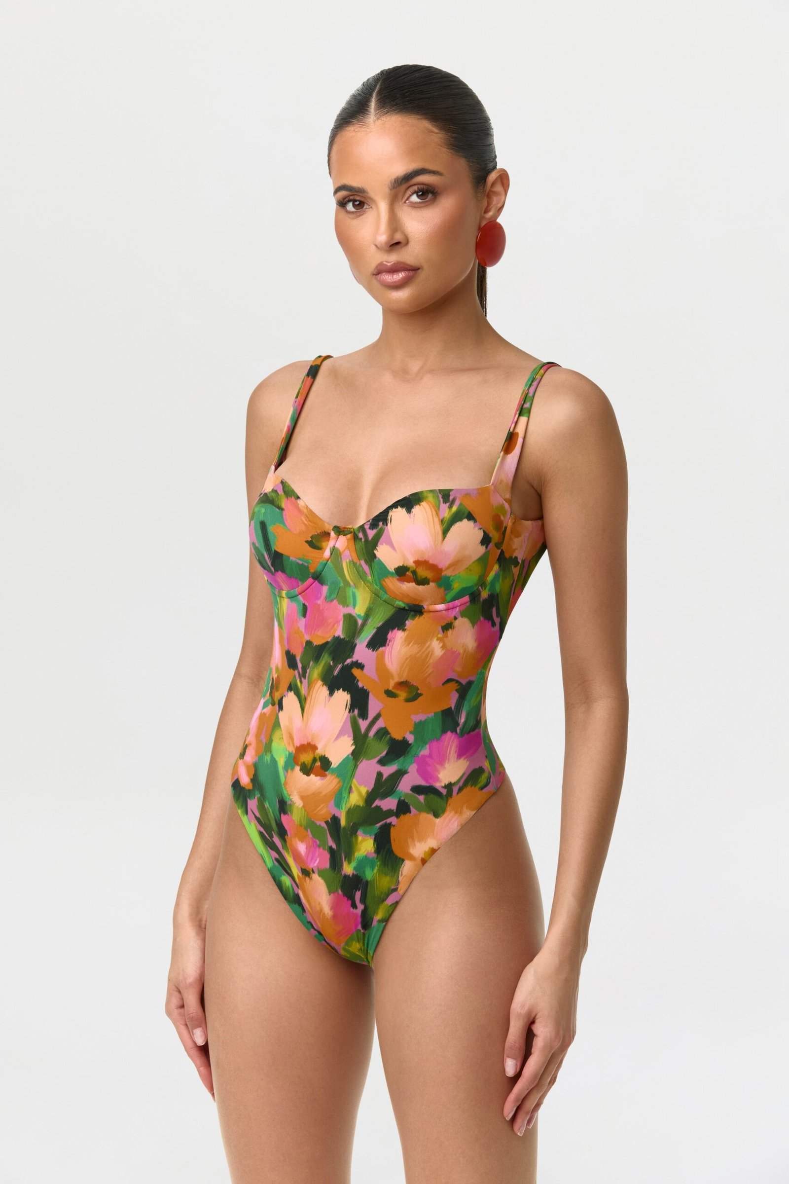 Naked Print Open Back Bodysuit - Image 3