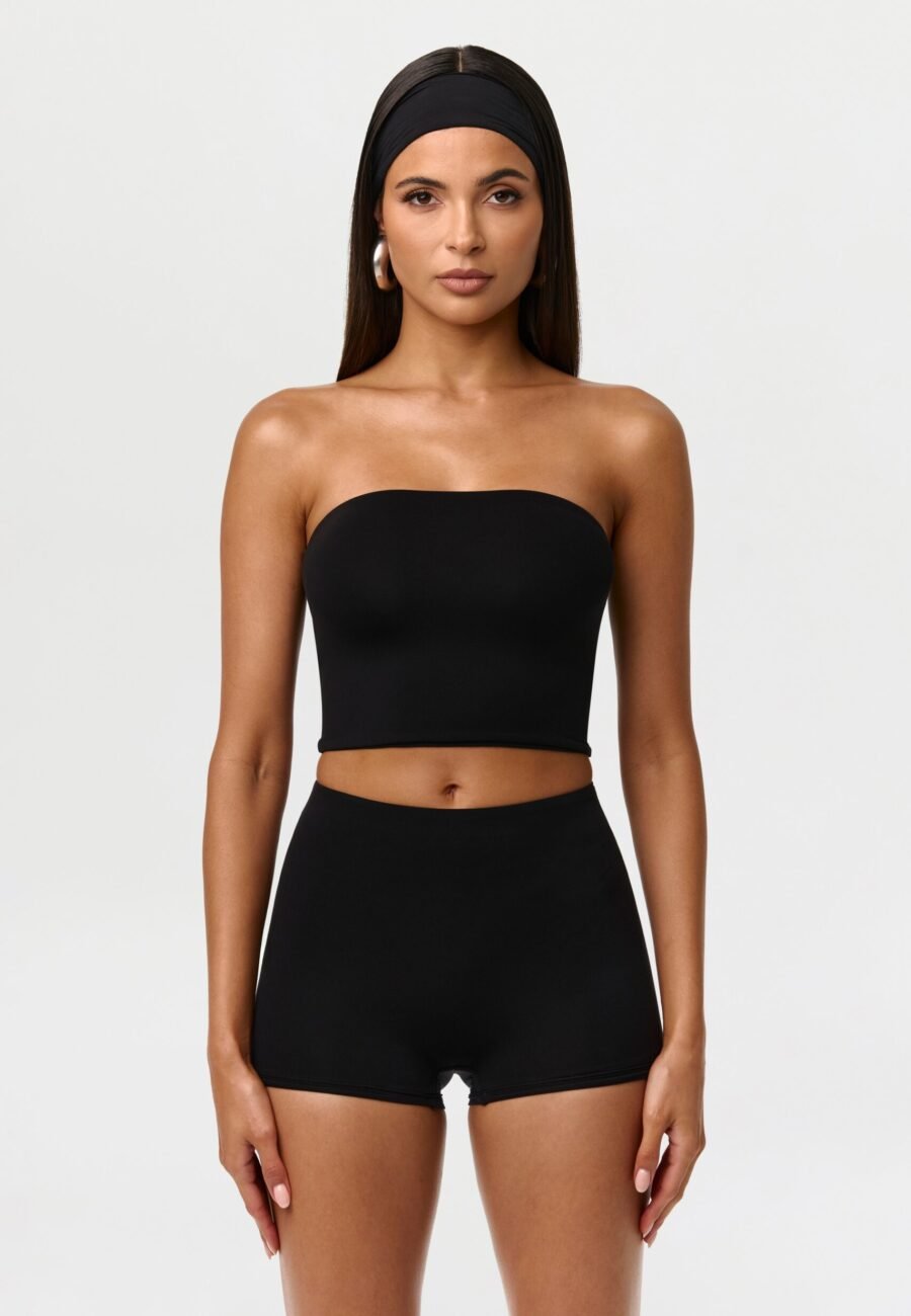 Naked Tube Crop Top