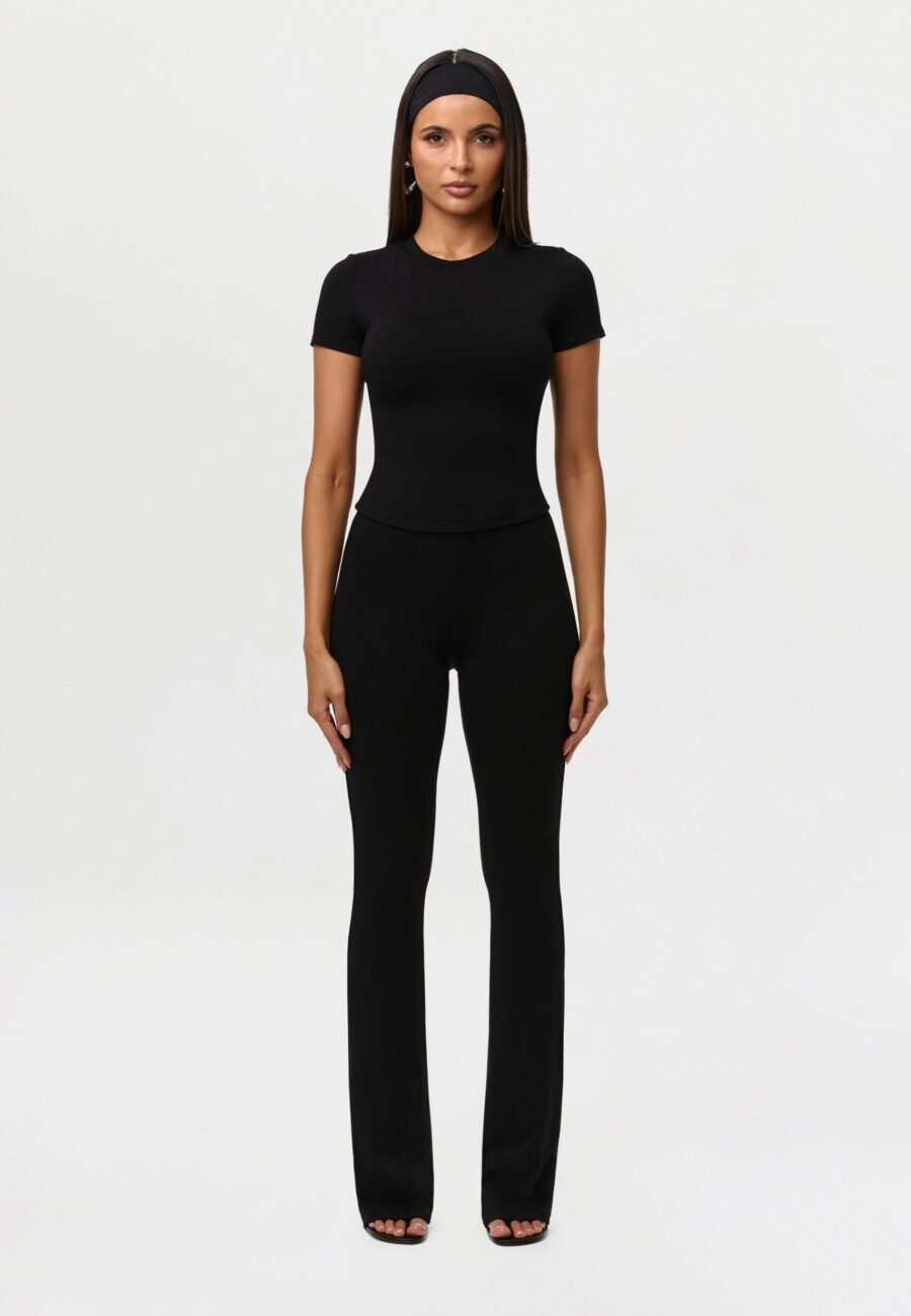 Smooth Bootcut Pants