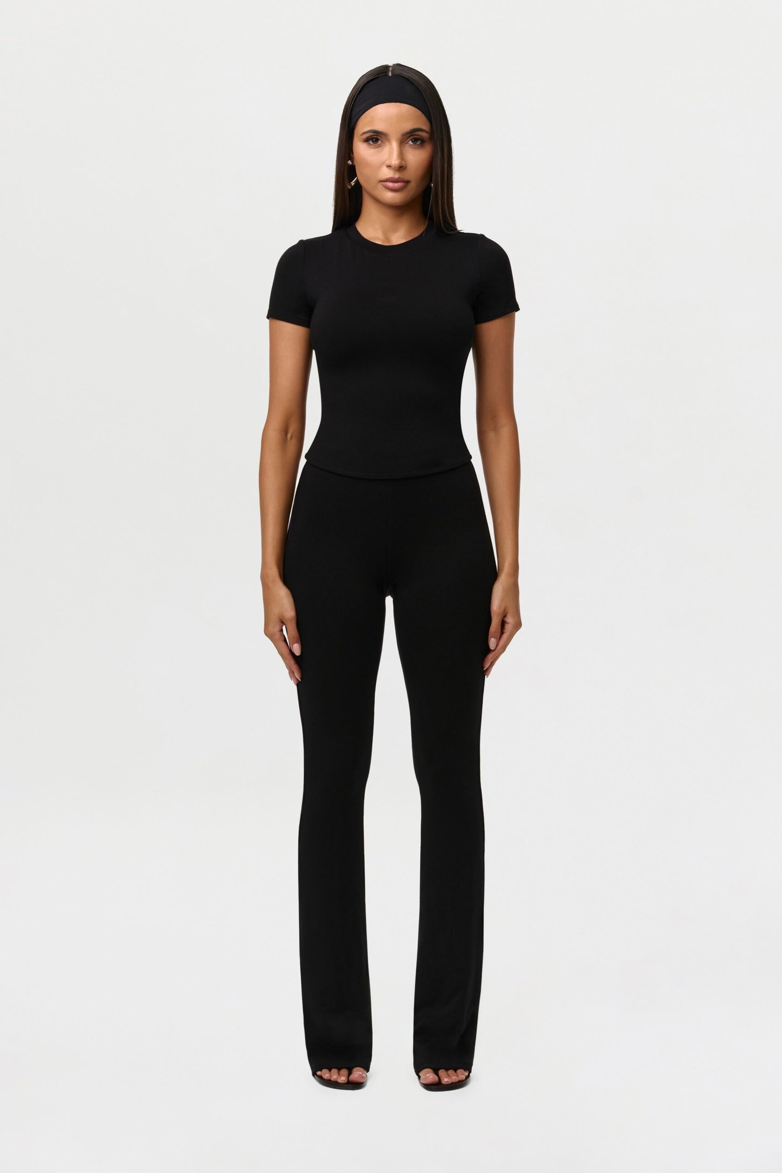 Smooth Bootcut Pants