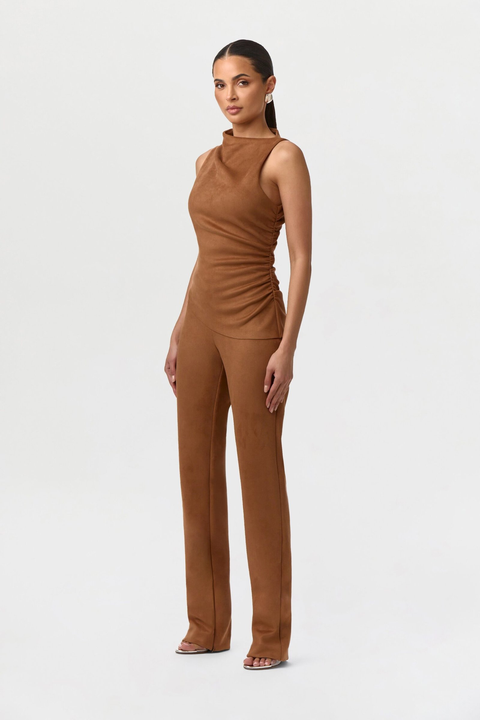 Faux Suede Pants - Image 3
