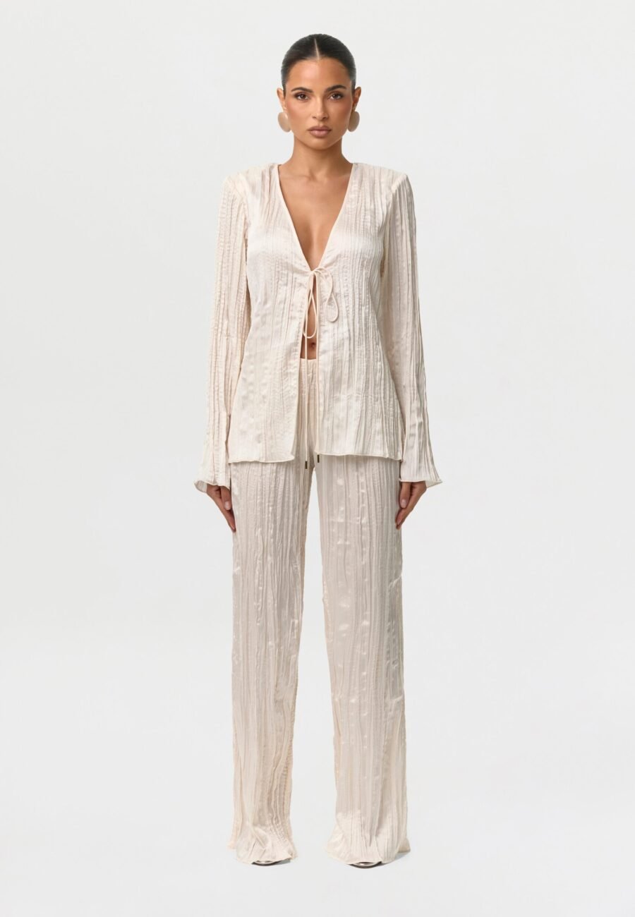 Satin Pliss?? Pant