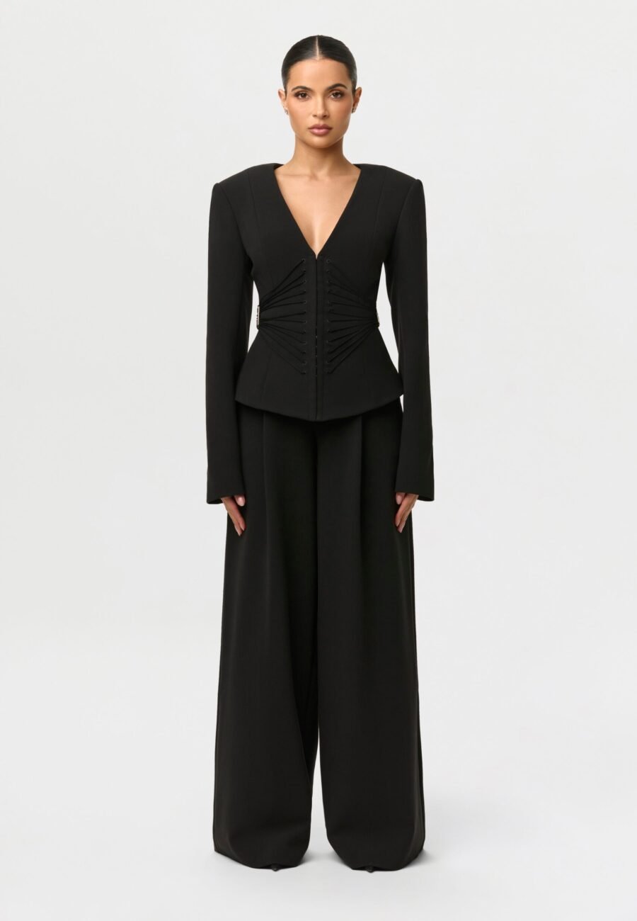 Suiting Wide-Leg Pants