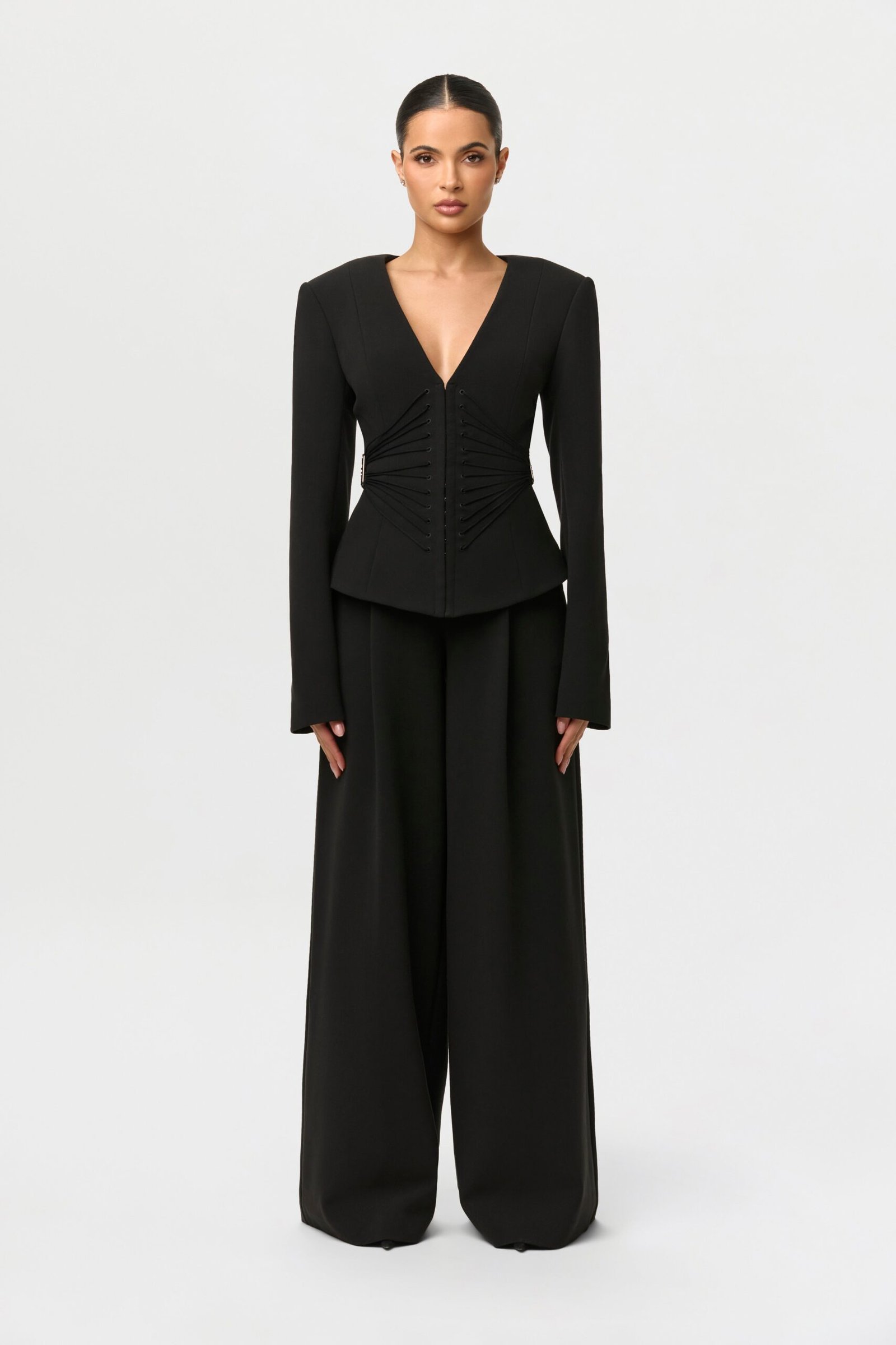 Suiting Wide-Leg Pants