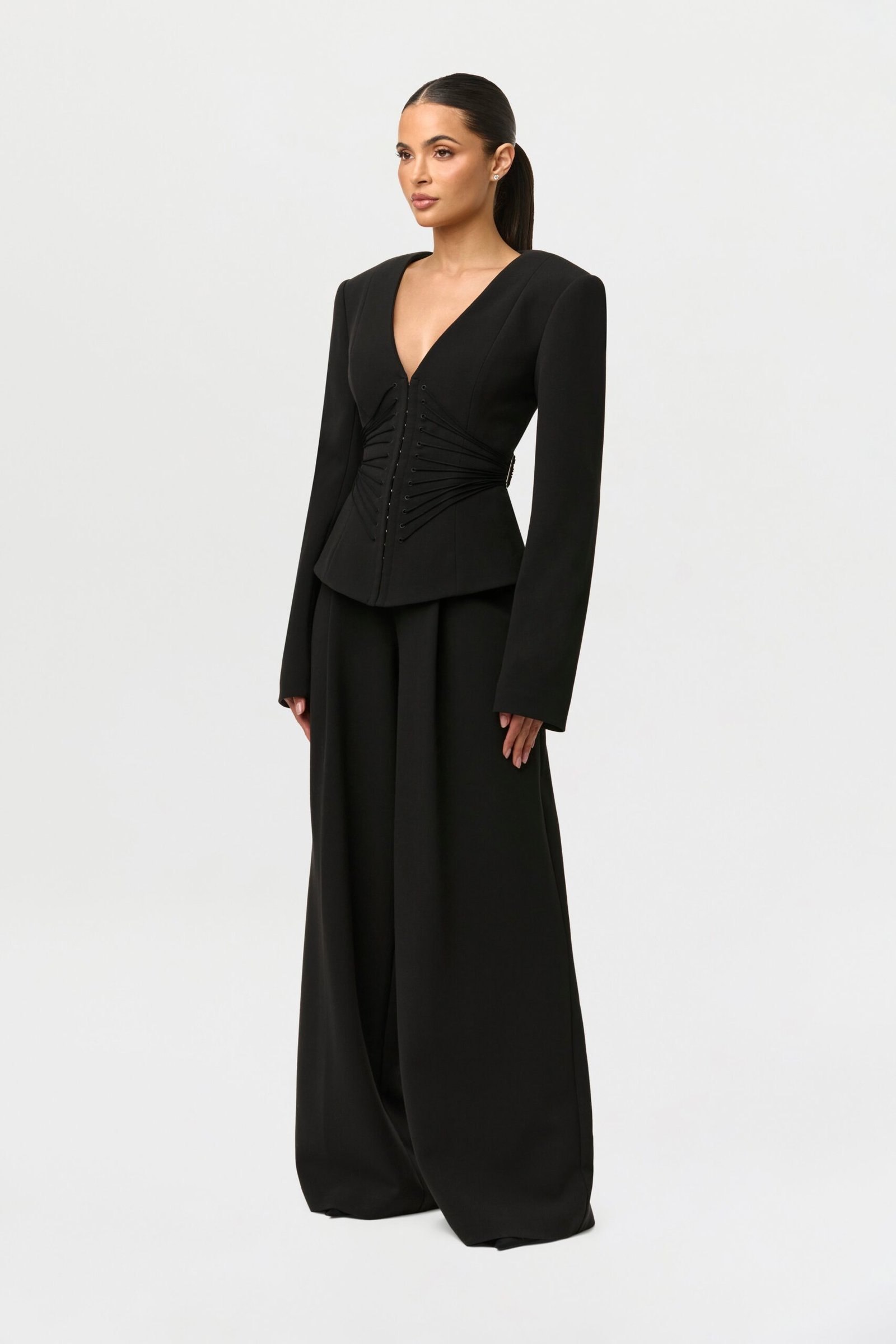 Suiting Wide-Leg Pants - Image 2